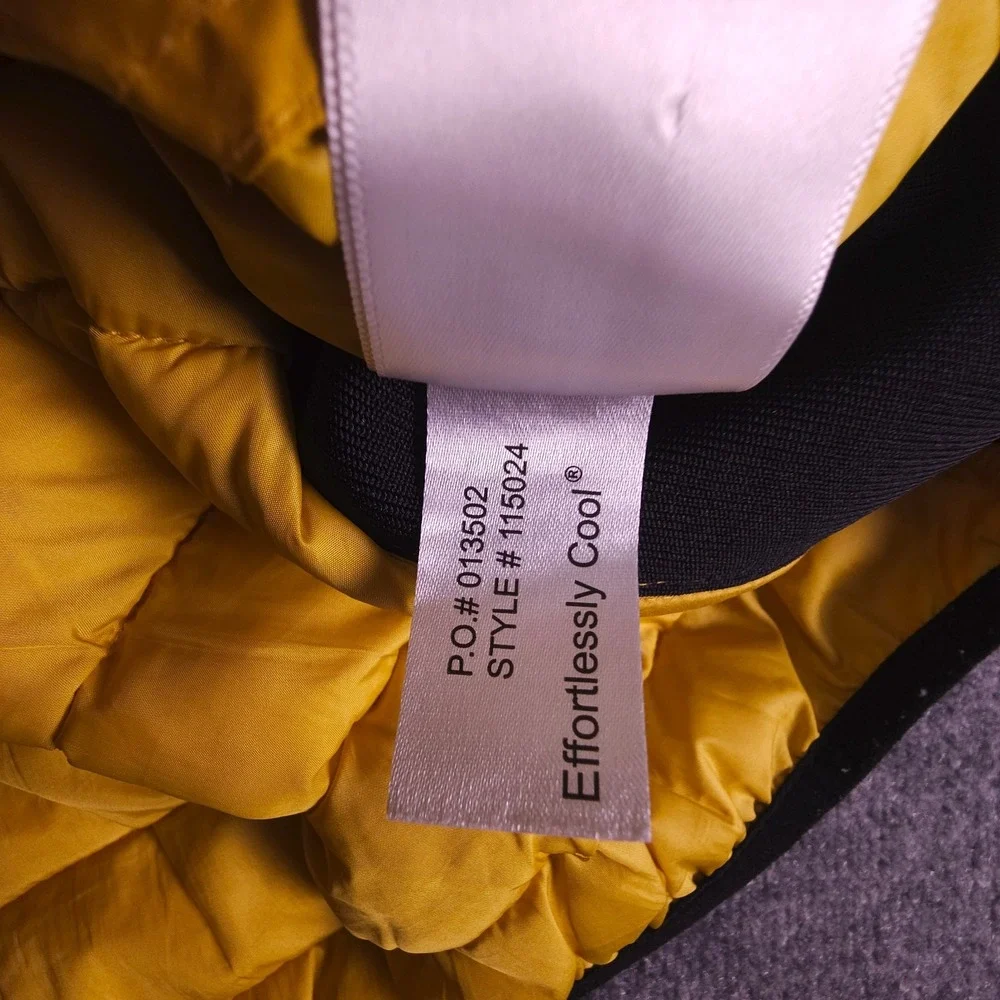 Carbon‎ 2 Cobalt Men's Medium Yellow & Black Full Zip Puffer Vest